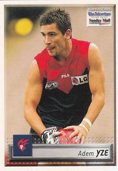 2003 Select The Advertiser-Sunday Mail AFL #75 Adem Yze Front